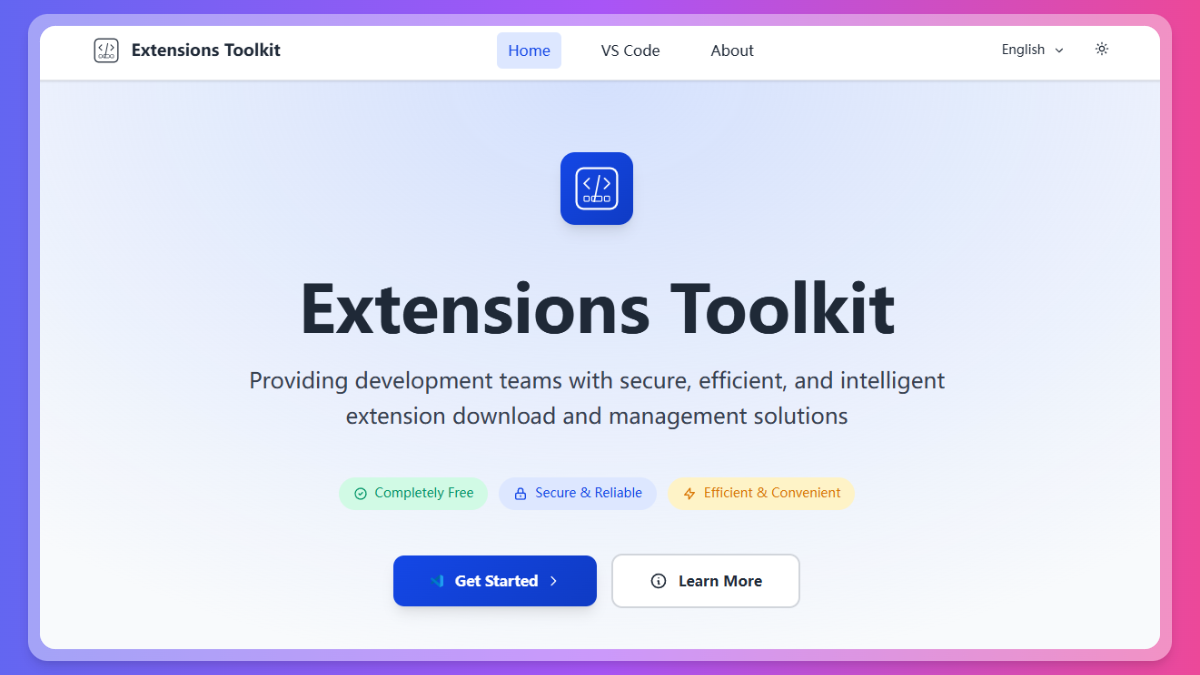 欢迎来到 Extensions Toolkit 博客